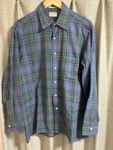 80s SAKS FIFTH AVENUE 플란넬 셔츠