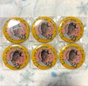 한신 타이거즈 와타나베 료 캔뱃지 세트