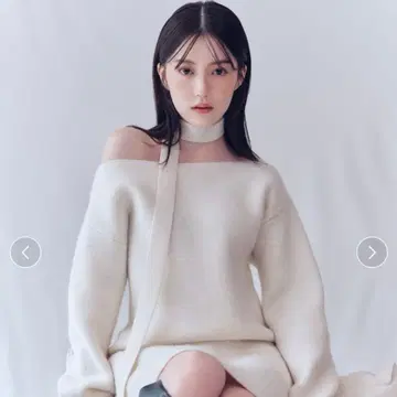 프레이 아이디 폭스 울 미니 니트 원피스