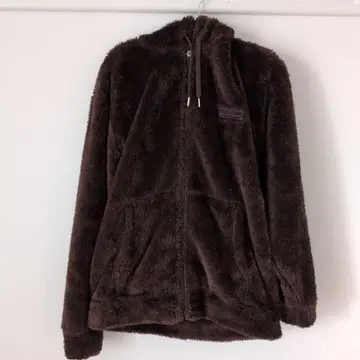 [ Champion ] 보아 플리스 후드티 레어 사이즈 XXL (브라운)