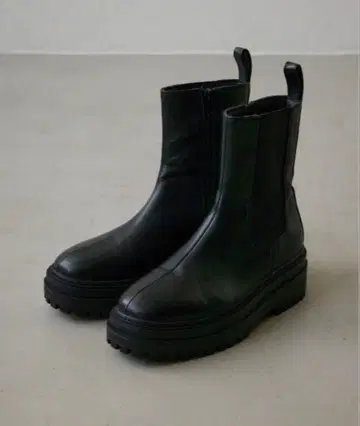 AZUL BY MOUSSY 트랙 밑창 사이드 고어 부츠