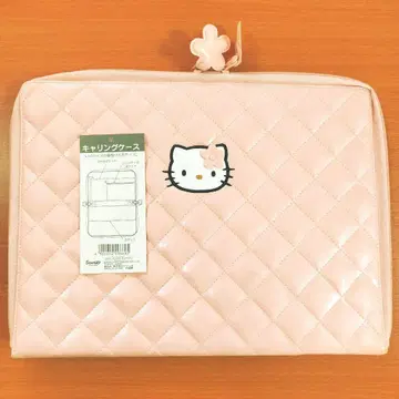 키티 퀼팅 파우치