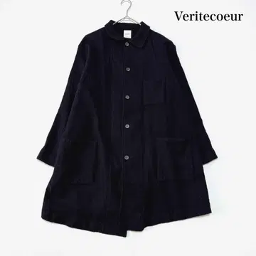 베리떼꾸르 압축 울 코트 네이비 사이즈 2 일본제