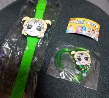 하라주쿠 페스티벌 리얼 피스 코페 손목시계와 키링 세트