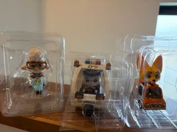 MINISO 주토피아 피규어 3개 세트