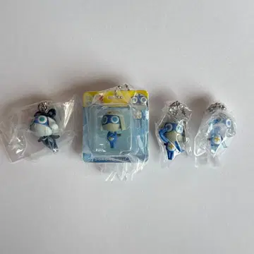 개구리 중사 케로로 도롱 도롱 스트랩 4종 세트