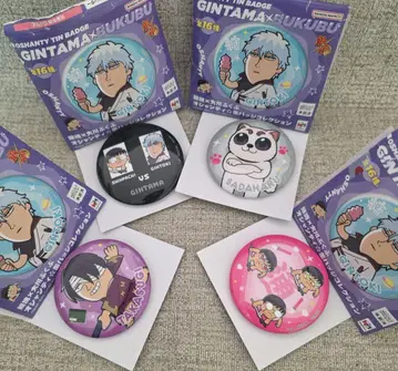 은혼 오카와 부쿠부 오샹티 캔뱃지 4종 세트