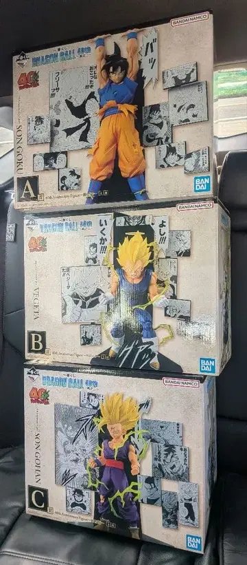 제일복권 드래곤볼 40th 그 두 번째 A상 B상 C상 피규어