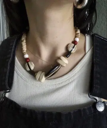 [ 새상품급 ] Ameri vintage 비즈 목걸이