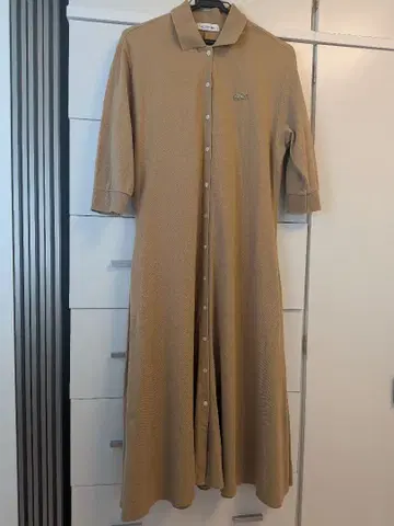 LACOSTE 롱 티셔츠 원피스 36