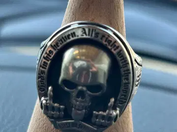 닥터 몬로 리버티 스컬 반지 18호