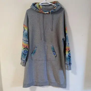 후드 부착 리버서블 원피스 튜닉