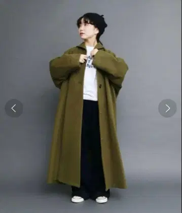 SUPER100 숄카라 롱 코트