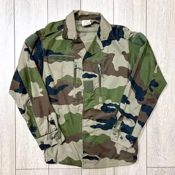 프랑스군 2 포켓 F2 밀리터리 자켓 카모플라주 88C 1997년