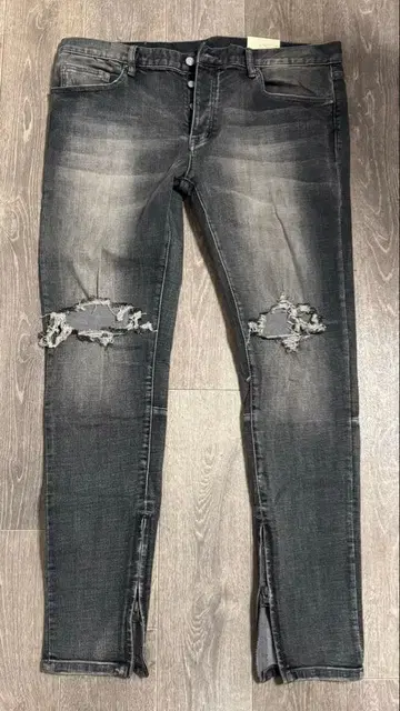 mnml m1 데님 데미지 가공 38