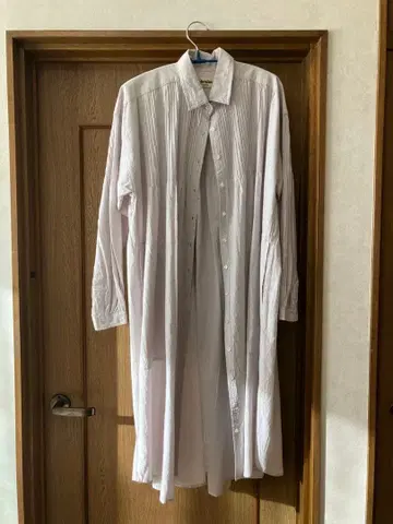 Bohemiano by GRANPIE 셔츠 원피스 긴팔 연보라