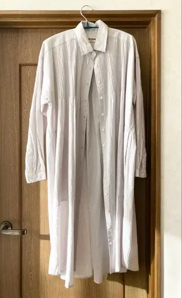 Bohemiano by GRANPIE 셔츠 원피스 긴팔 연보라