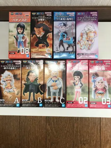 원피스 월드 콜렉터블 피규어 9체 세트