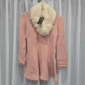 INGNI 티펫 포함 튜닉 원피스 퍼 니트 A라인