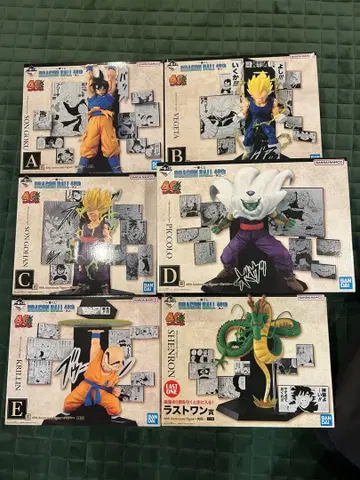 제일복권 드래곤볼 40th 그 두 번째 라스트 원 6종 세트