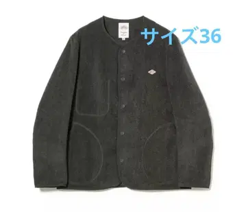 새상품 36 단톤 크루넥 플리스 남녀 공용 차콜 그레이