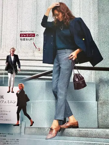 띠어리 체크 팬츠 4 사이즈