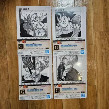 드래곤볼 제일복권 G상 x 4