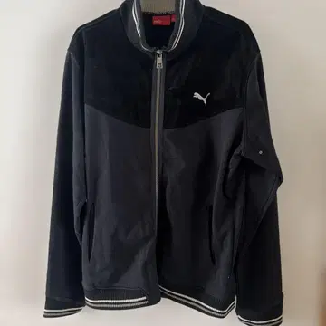 PUMA 블랙 저지 사이즈 O