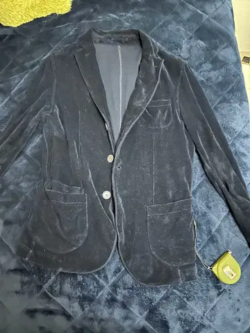 LARDINI 네이비 테일러드 자켓 S REG