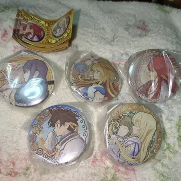 테일즈 오브 20주년 캔뱃지 5개 세트