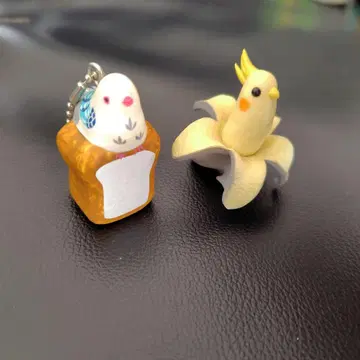 잉꼬 비둘기 키링 가챠