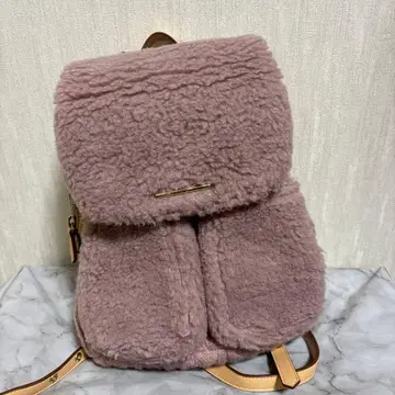 사만다 타바사 보아 백팩 핑크 베이지