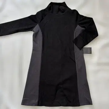 블랙 터틀넥 원피스 프리 사이즈