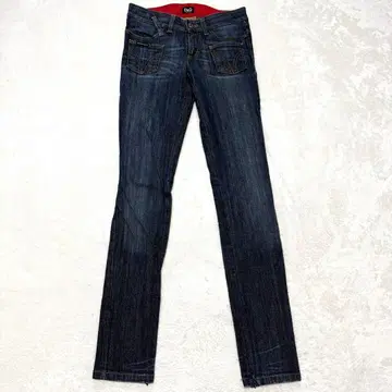 D&G 돌체앤가바나 스키니 데님 구제 의류 빈티지 구 로고