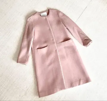 ANAYI 노카라 코트 핑크 새상품급