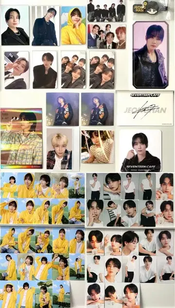 SEVENTEEN 정한 트레이딩 카드 포토 카드 묶음 판매