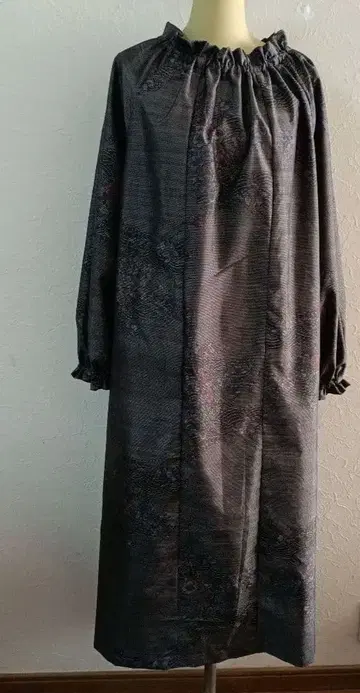 오시마 명주 기모노 리메이크 # 원피스