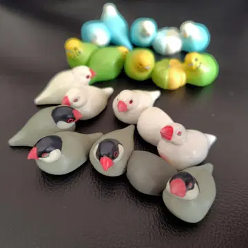 잉꼬 문조 가챠 화과자