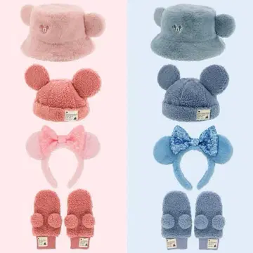 핑크 보아캡 58cm 미키