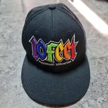 10-FEET 컬러풀 자수 캡