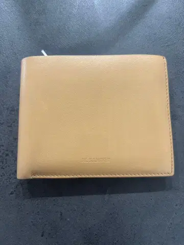 Jil Sander 베이지 이단 접이식 지갑