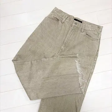 카틀르나프 36Quatre-Neuf 컷오프 데님