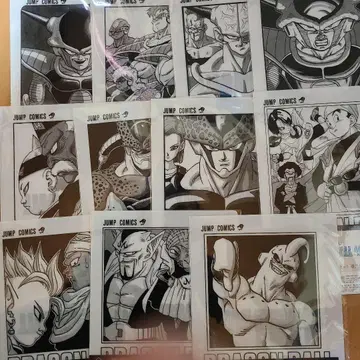 드래곤볼 제일복권 40th 그 두 번째 G상 클리어 파일 11장 세트