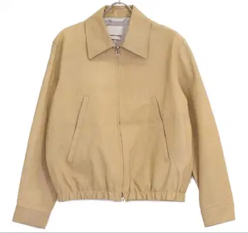 YORK YK25SS0903B LEATHER ZIP BLOUSON