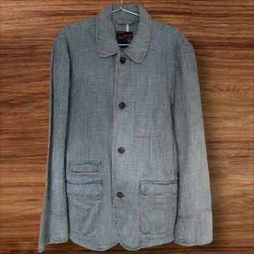 GAP 체크 무늬 커버올 M