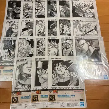 제일복권 DRAGON BALL 40th G상 클리어 파일 21종 세트