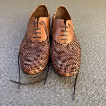 SergioRossi 가죽 신발 브라운 사이즈 10 1/2