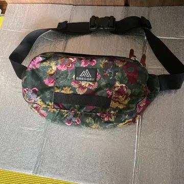 GREGORY 플로럴 웨스트 파우치