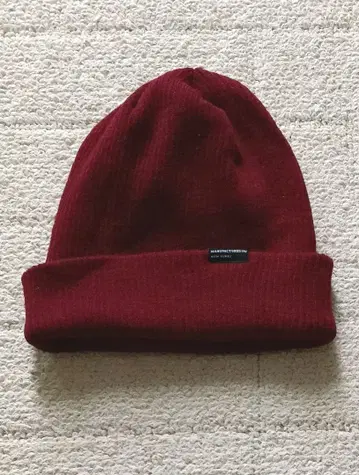 뉴욕제 버건디 니트 모자 기무라 타쿠야