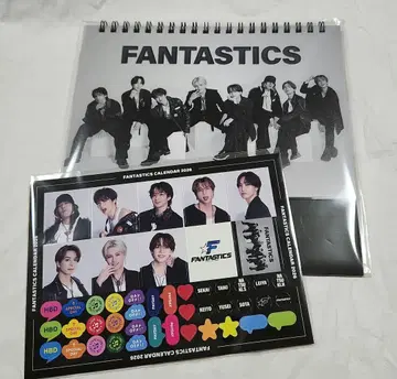 FANTASTICS 2026년 탁상 달력 미개봉 새상품 특전 포함
